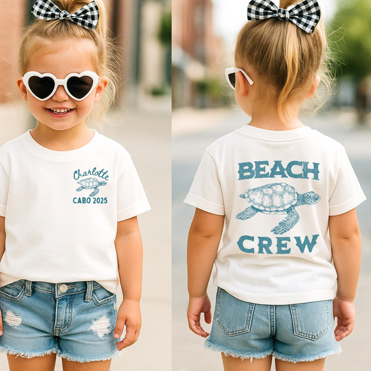 Custom Family Beach Trip Shirt, Matching Group Family Beach Vacation Shirt, Personalized Beach Crew Shirt, Summer 2025 Vacation