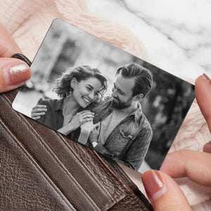 I'll Always Be With You - Personalized Wallet Insert Card - Anniversary Wedding Gifts For Couple
