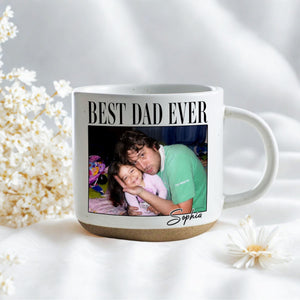Custom Vintage Retro Photo Dad Mug, Father's Day Mug, Father's Day Gift from Kids, Childhood Photo Mug, Gift for Husband, Dad Coffee Mug