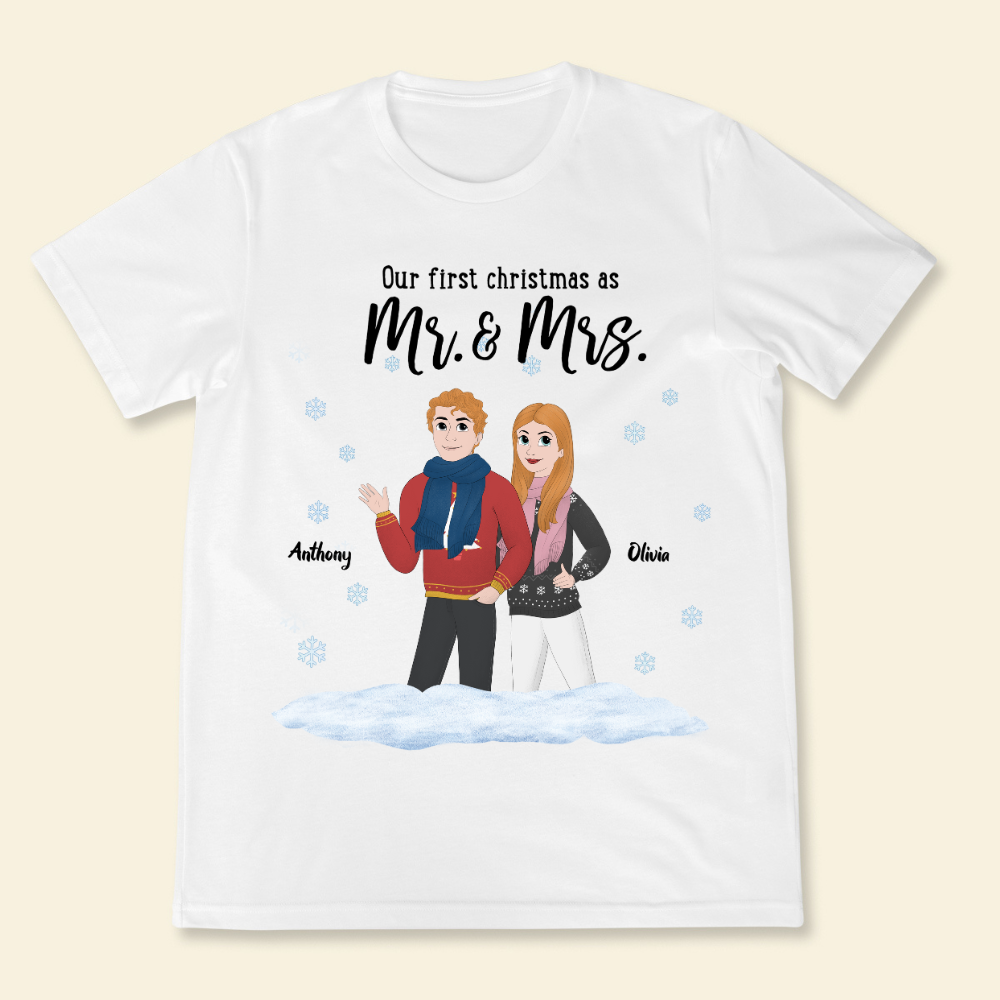 Christmas Is Better With You - Personalized Shirt - Christmas Gift For Couple