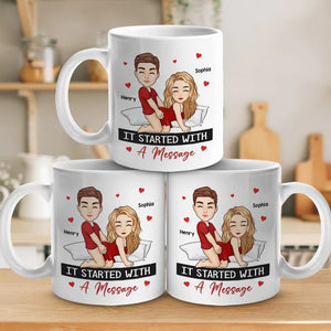 My Favorite Thing Is You - Personalized Mug - Anniversary Gift, Funny Valentine's Day Gift For Couple