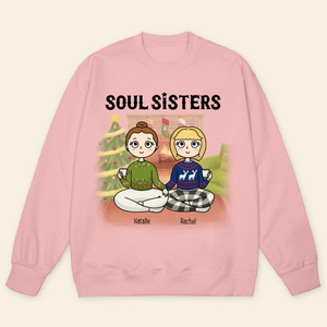 Soul Sisters Chibi - Personalized Sweatshirt - Christmas Shirt, Gift For Sisters, Bestie, Friends banner-3_71339d73-c16d-4f03-9bb4-f1dde28f4b40.png