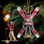 Skiing Snowboard - Personalized Acrylic Christmas Ornament, Gift For Snow Skiing Lover