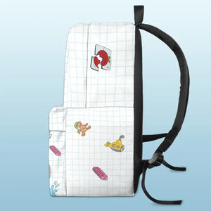 I Am Kind & Brave - Personalized Backpack - Gift For Kid, Back To School Gift