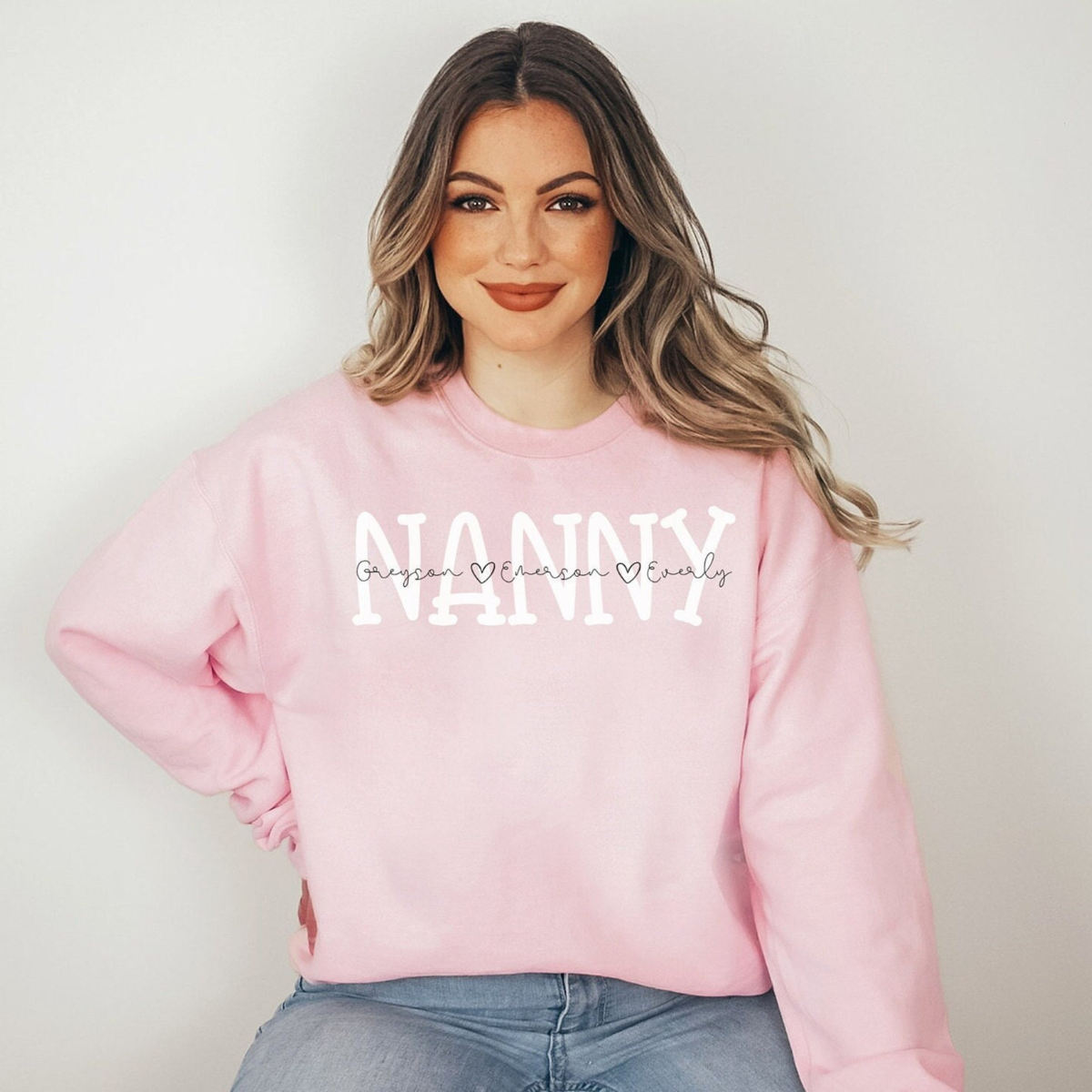 Nanny Sweatshirt, Gift for Nanny, Christmas Gift for Nanny, Nanny Gift, Nanny Sweater, Nanny Shirt, Nanny to be Gift