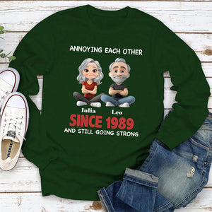 Annoying Each Other And Still Going Strong Doll Couple - Personalized Apparel - Gift For Couple, Anniversary Gift