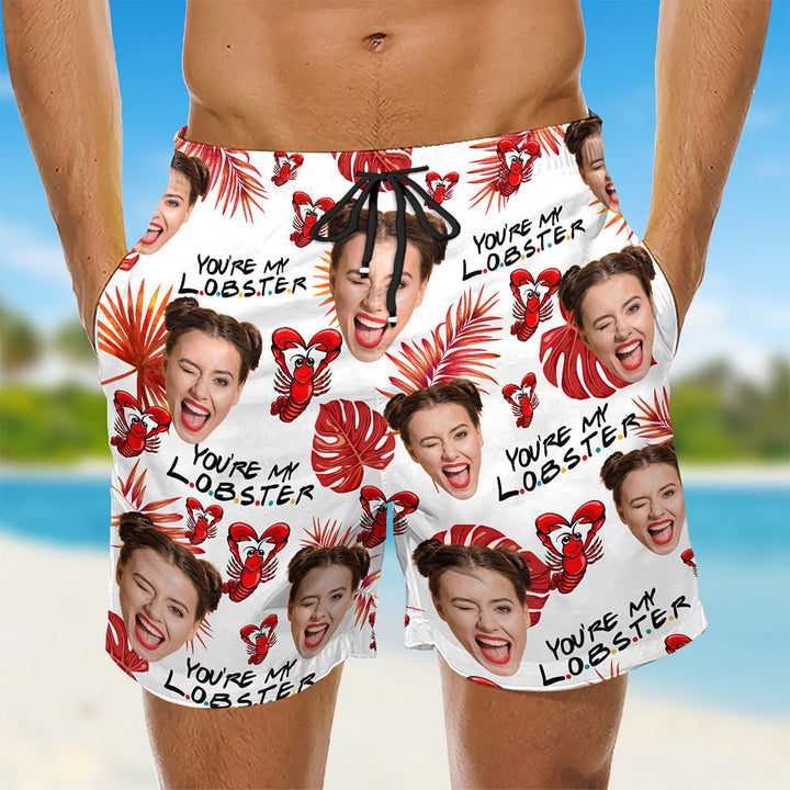 You Are My Lobster - Personalized Beach Shorts - Gift For Man, Funny Gift For Husband, Boyfriend