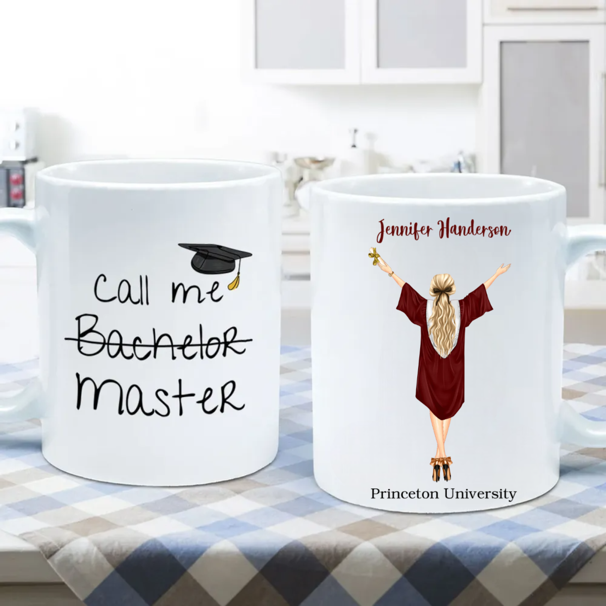 Call Me Master Bachelor - Personalized Mug - Graduation Gift