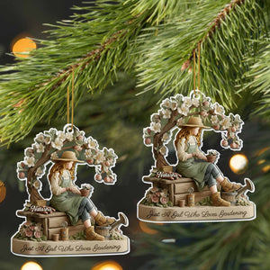 Just A Girl Who Loves Gardening, Tree And Flowers, Gift For Gardeners And Plant Lovers