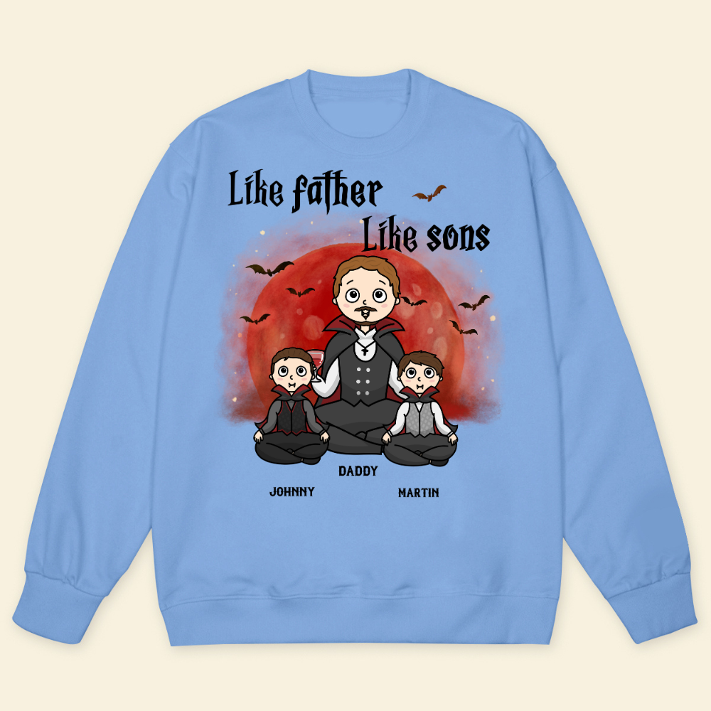 Like Father Like Son Halloween - Personalized Sweatshirt - Gift For Father, Halloween Party banner-3_6a58bf45-f50f-4f6e-b98e-d36210095a59.png