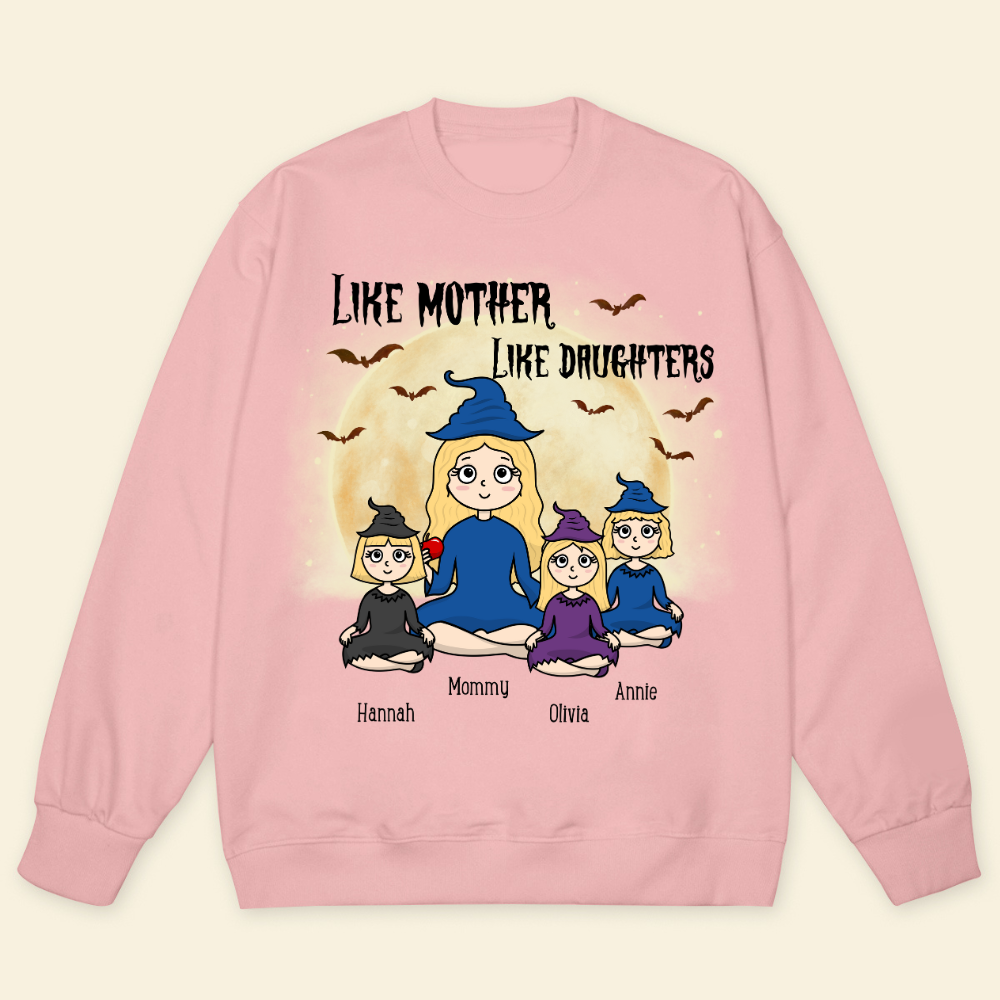 Like Mother Like Daughter Halloween - Personalized Sweatshirt - Gift For Mother, Halloween Party banner-3_82400111-eba1-4592-82d2-6d5a8b59e4b3.png
