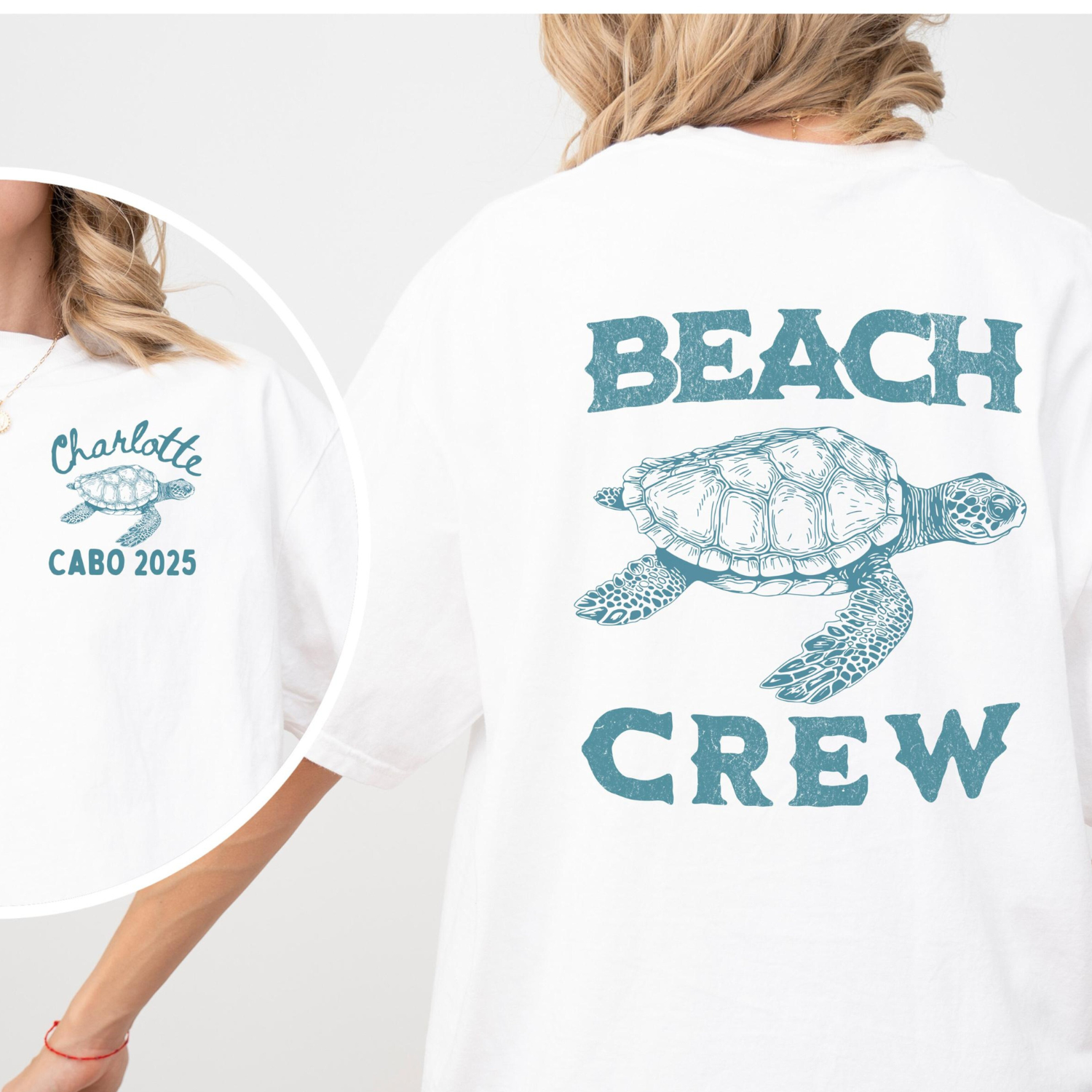 Custom Family Beach Trip Shirt, Matching Group Family Beach Vacation Shirt, Personalized Beach Crew Shirt, Summer 2025 Vacation