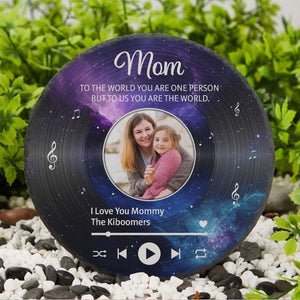 Mom To Us You Are The World - Personalized Stone - Gift For Mom, Mother's Day, Birthday Gift