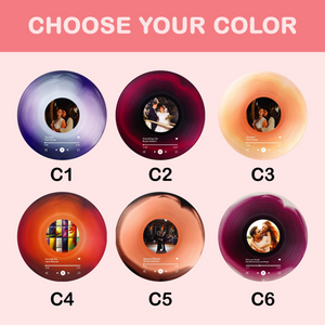 Personalized Song Record, Gift for Her/Him, Anniversary Gift for Couple, Song Plaque