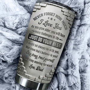 To My Son I believe In You - Personalized Tumbler - Gift For Son, Father's Day Gift