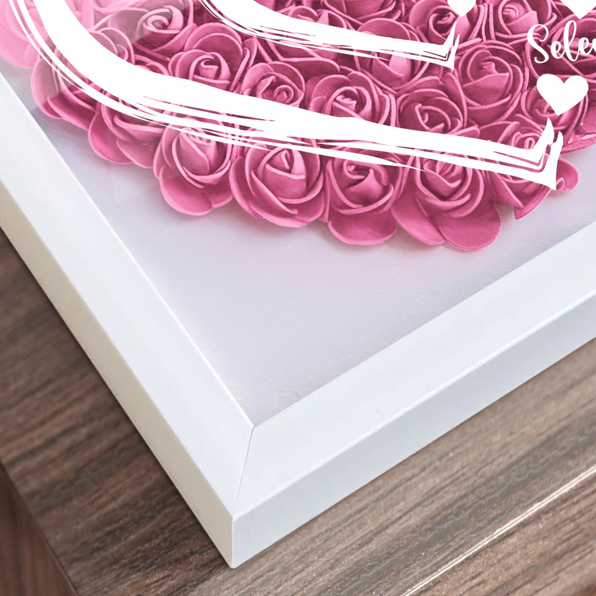 Mom's Grandma's Sweethearts - Custom Flower Frame Box - Gift For Mom, Mother's Day Gift