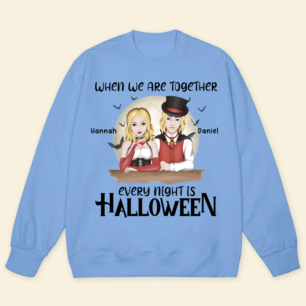 When We Are Together Every Night Is Halloween - Personalized Sweatshirt - Gift For Couple, Halloween Party banner-4_ba9c8b88-c7ee-46fc-b98e-fce08a362b1a.png