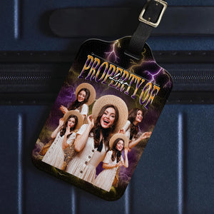 Personalized Photo Luggage Tag, Custom Travel ID with Your Picture, Unique Luggage Identifier, Thoughtful Gift for Travelers