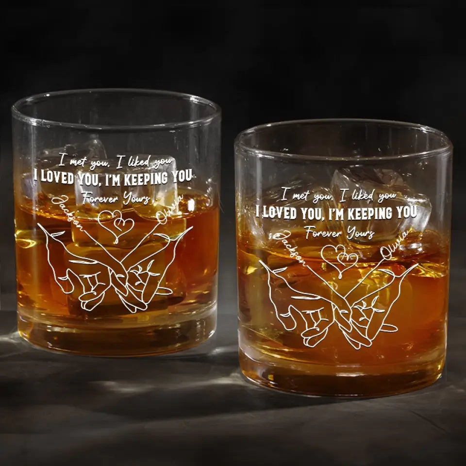 You & Me We Got This - Personalized Wine Glass - Gift For Couple