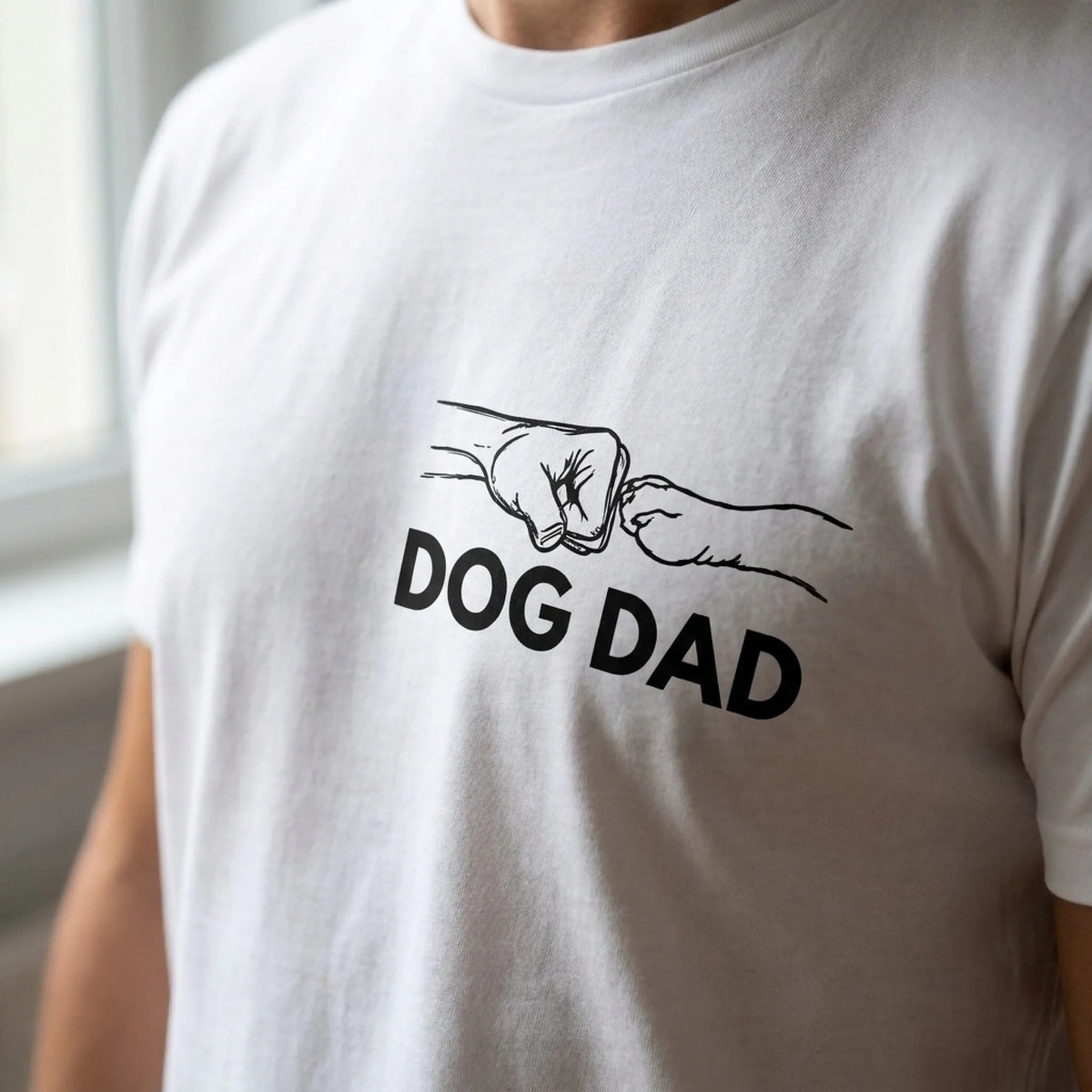 Custom Photo Sketch Line Furry Friends - Personalized 2-side Printed T Shirt - Father's Day, Mother's Day, Birthday Gifts For Dog Cat Lovers
