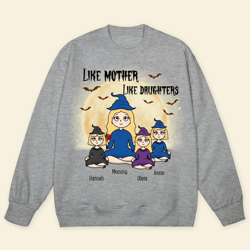 Like Mother Like Daughter Halloween - Personalized Sweatshirt - Gift For Mother, Halloween Party banner-4_b159b883-5a59-4146-820d-e2cf061ba241.png