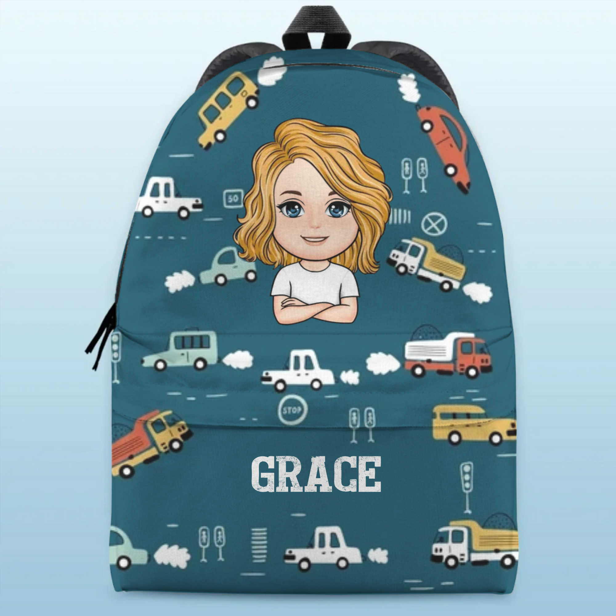 Back To School Custom Kid & Name - Personalized Backpack - Gift For Kid, Back To School Gift