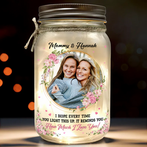 Mom How Much We Love You - Personalized Mason Jar Light - Gift For Mom, Mother's Day, Birthday Gift