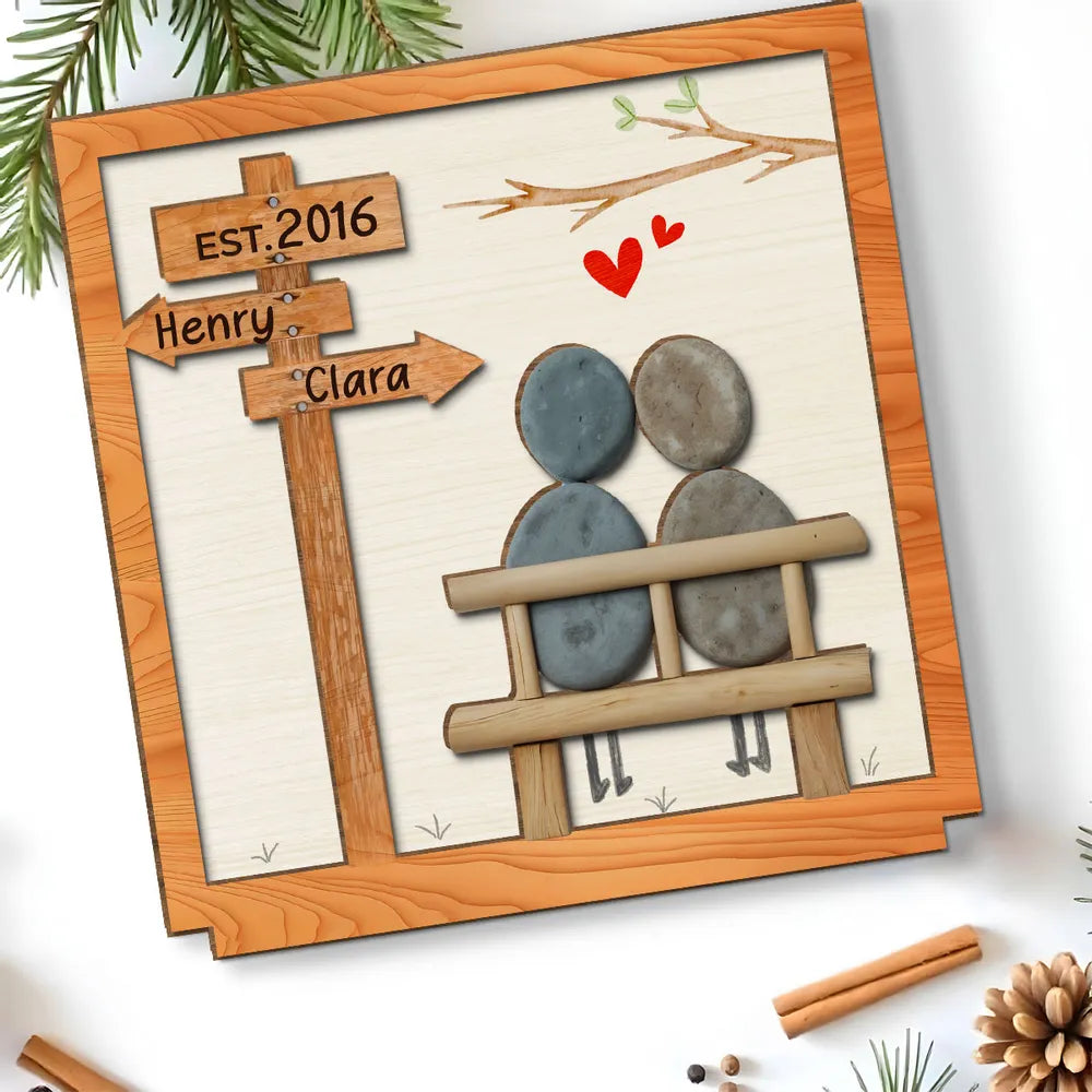 I Need You Because I Love You - Personalized Wooden Plaque - Valentine's Day Gift For Couple