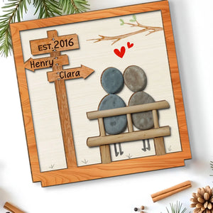 I Need You Because I Love You - Personalized Wooden Plaque - Valentine's Day Gift For Couple