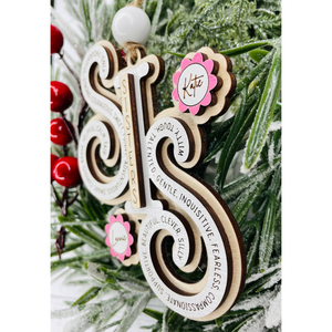 Personalized Sisters Christmas Ornament, Sibling Christmas ornament, Best Friend Christmas Ornament, Sister Keepsake Christmas gift