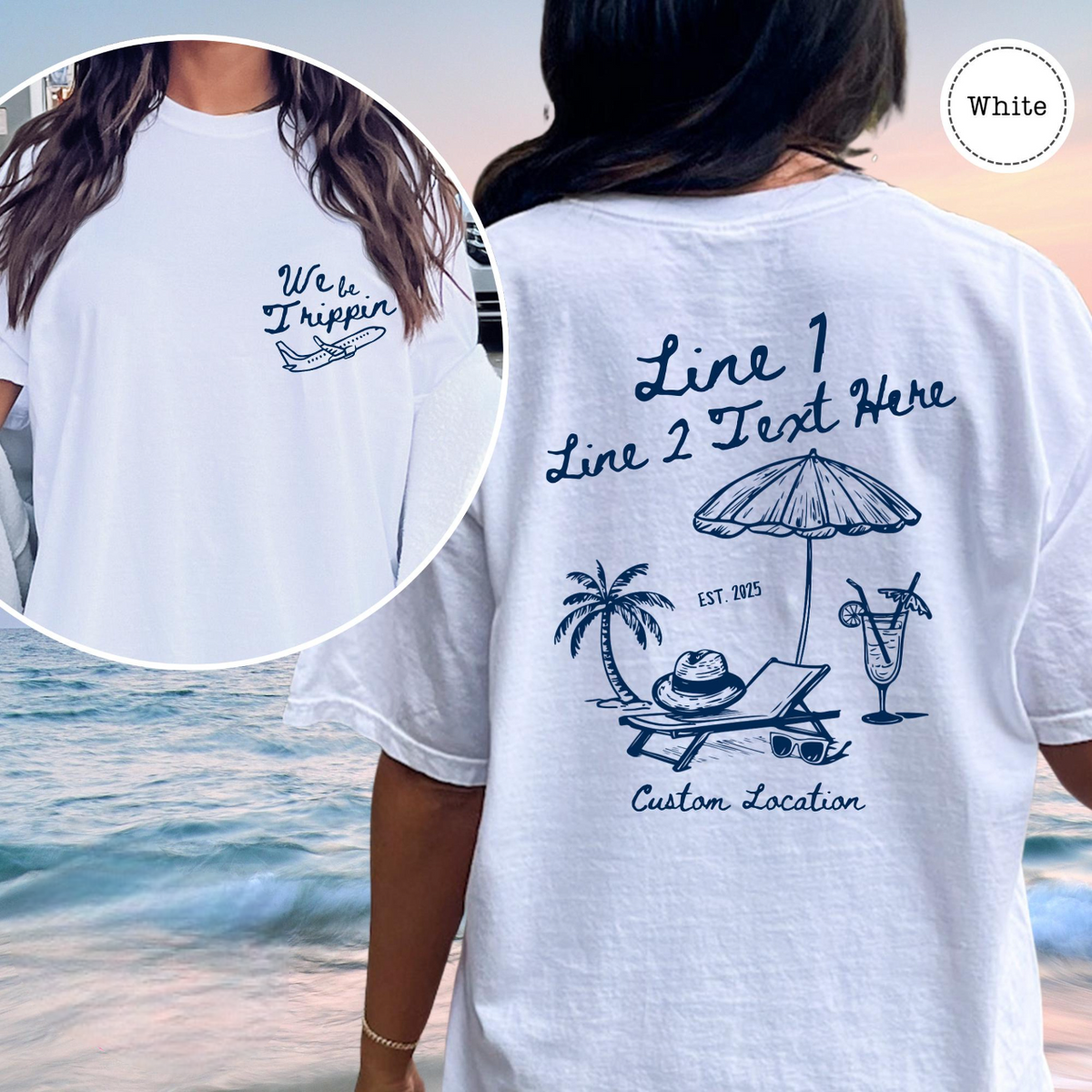 Personalized Family Vacation Shirt, Family Trip Shirt, Beach Trip Family Shirts, Cousin Vacation Matching Shirt, Travel Gitt, Summer Shirt