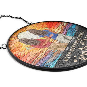 Bestie Forever - Personalized Suncatcher Stained Glass - Gift For Besties, Soul Sisters, BFF