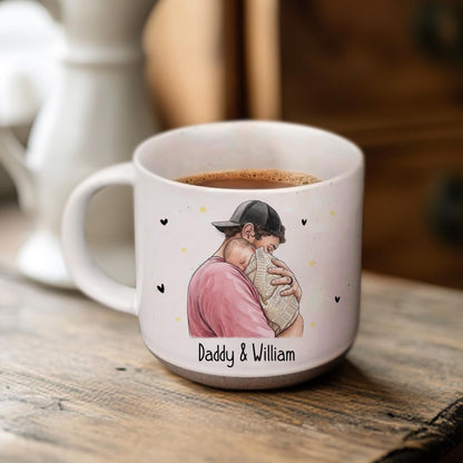 Custom New Born Baby Photo Mug, The Moment You Became My Daddy, First Dad Gift, Fathers Day Gift, Gift for New Daddy Mommy, Best Dad Gift
