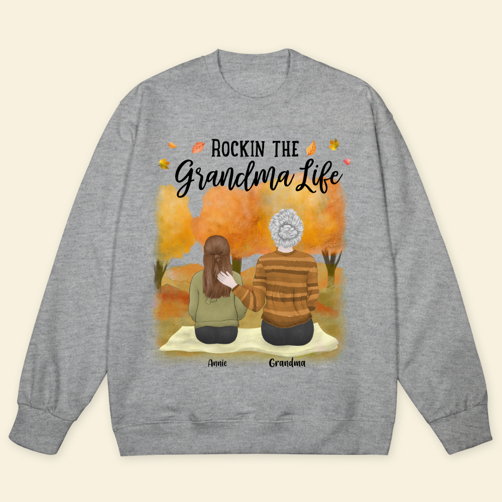 Rocking The Grandparents Life Fall Season - Personalized Sweatshirt - Gift For Grandma, Nana, Fall Season banner-4_fe99cce4-cea0-4cef-804f-2efeb32ea2a1.png