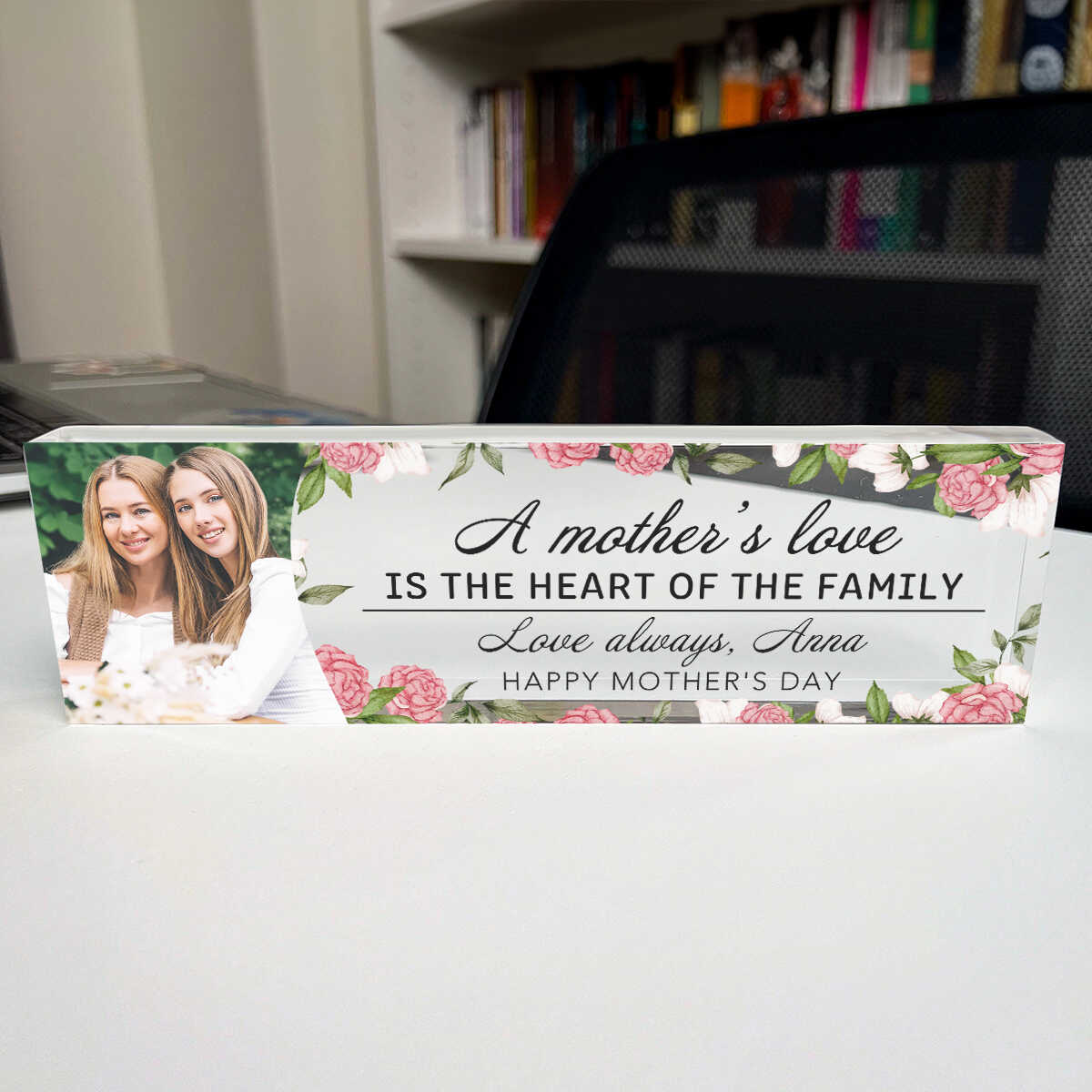 Custom Photo Gifts For Mother Acrylic Plaque, Mother Photo Acrylic, Mothers Day Gifts For Her, Mom Acrylic Photo Plaque, Mother s Day Gift