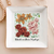 Sisters Besties In Bloom Birth Month Flowers - Personalized Jewelry Plate - Gift For Friends, Besties