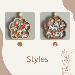 Custom Your Pet's Photo - Personalized 4D Shaker Ornament - Christmas Gift For Pet Lovers