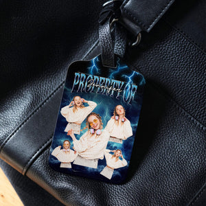 Personalized Photo Luggage Tag, Custom Travel ID with Your Picture, Unique Luggage Identifier, Thoughtful Gift for Travelers