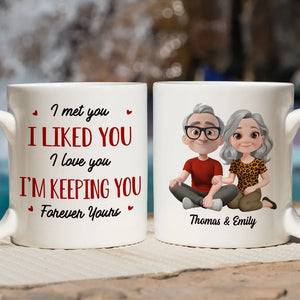 I'm Forever Yours - Personalized Mug - Anniversary Gift For Couple, Valentine's Day Gift