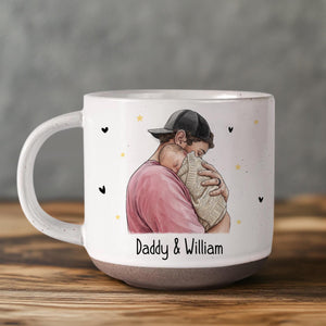 Custom New Born Baby Photo Mug, The Moment You Became My Daddy, First Dad Gift, Fathers Day Gift, Gift for New Daddy Mommy, Best Dad Gift