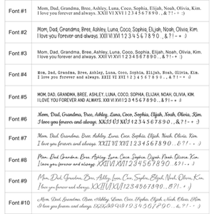 Custom Fingerprint & Handwriting Keychain - Memorial Grief Keychain - Personalized Loss of Mother or Father Keepsake Gift