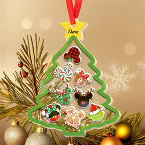 Very Merry Christmas - Personalized 4D Shaker Ornament - Christmas Gift For Kids & Family, Home Decor