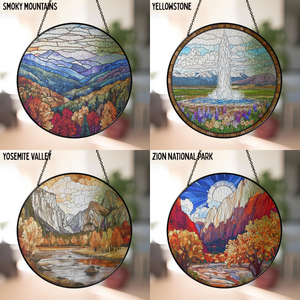 Famous Location Suncatcher Stained Glass