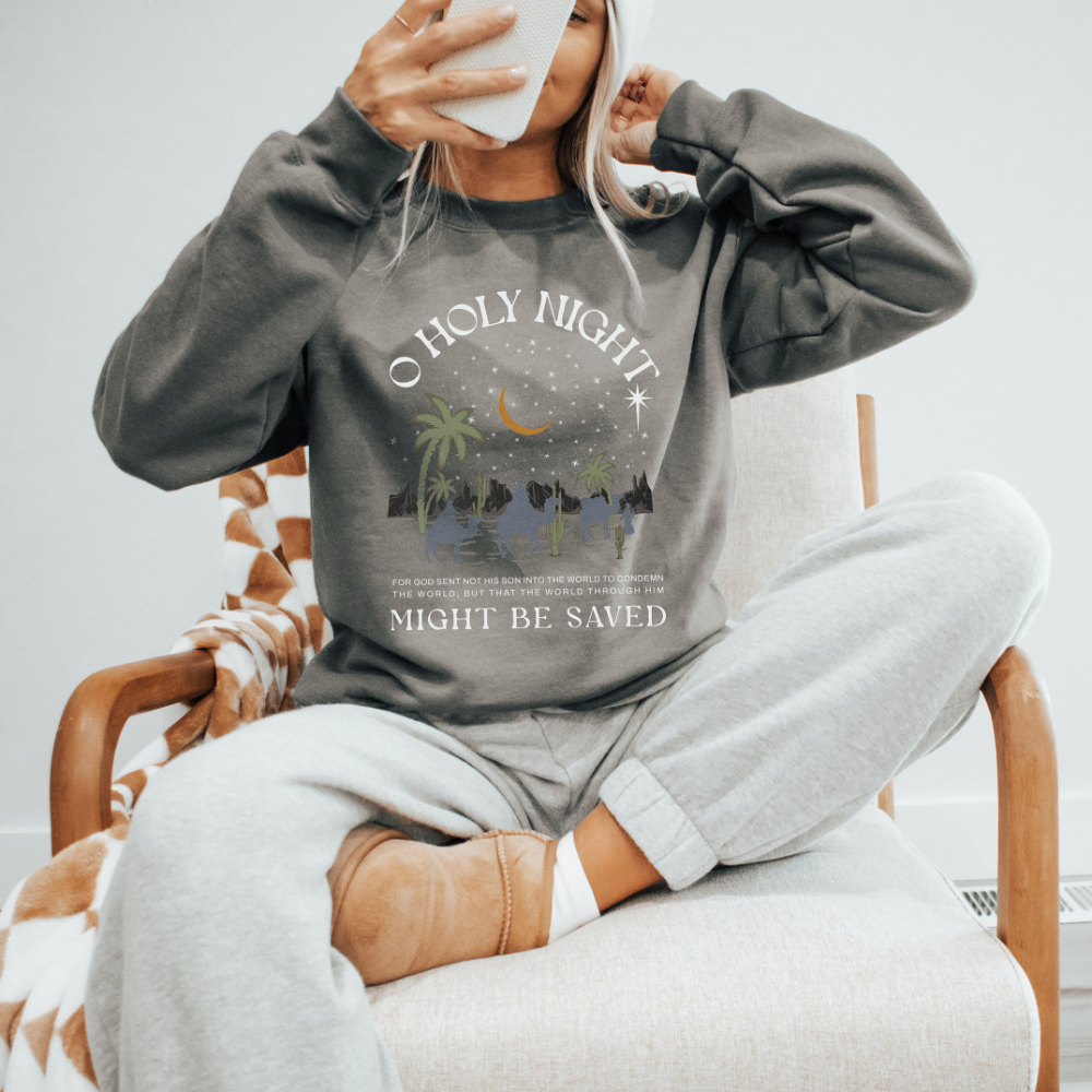 O Holy Night Might Be Saved, True Story Nativity Bible Verse Shirt, Christmas Jesus Shirt