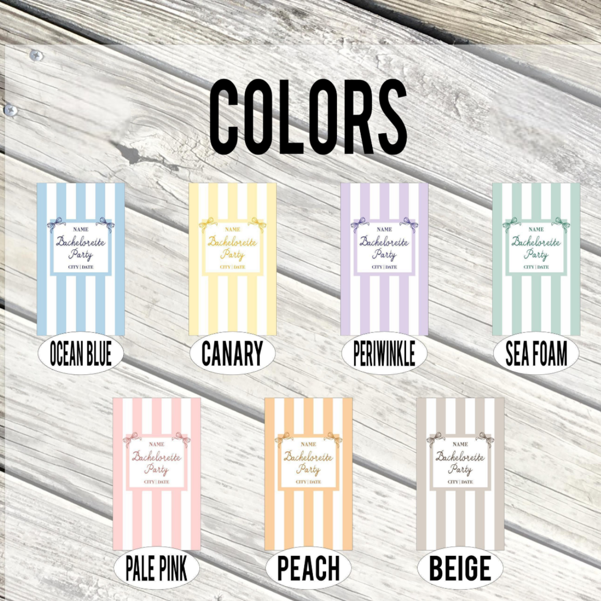 Personalized Beach Bachelorette Can Cooler, Coastal Bridal Party Favor, Custom Drink Holder