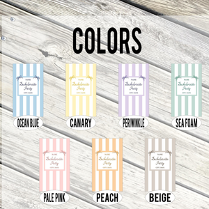 Personalized Beach Bachelorette Can Cooler, Coastal Bridal Party Favor, Custom Drink Holder