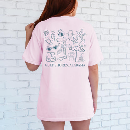 Family Vacation 2025 Custom Group Shirts Beach Vacation Personalized Tees Men's Beach Shirt Women's Vacation Tee Kid's Summer Vacation Shirt