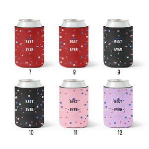 Custom Photo Stars & Stripes Best Dad Ever - Personalized UV Printed Cup Cover - Gift For Dad, Papa, Father's Day Gift