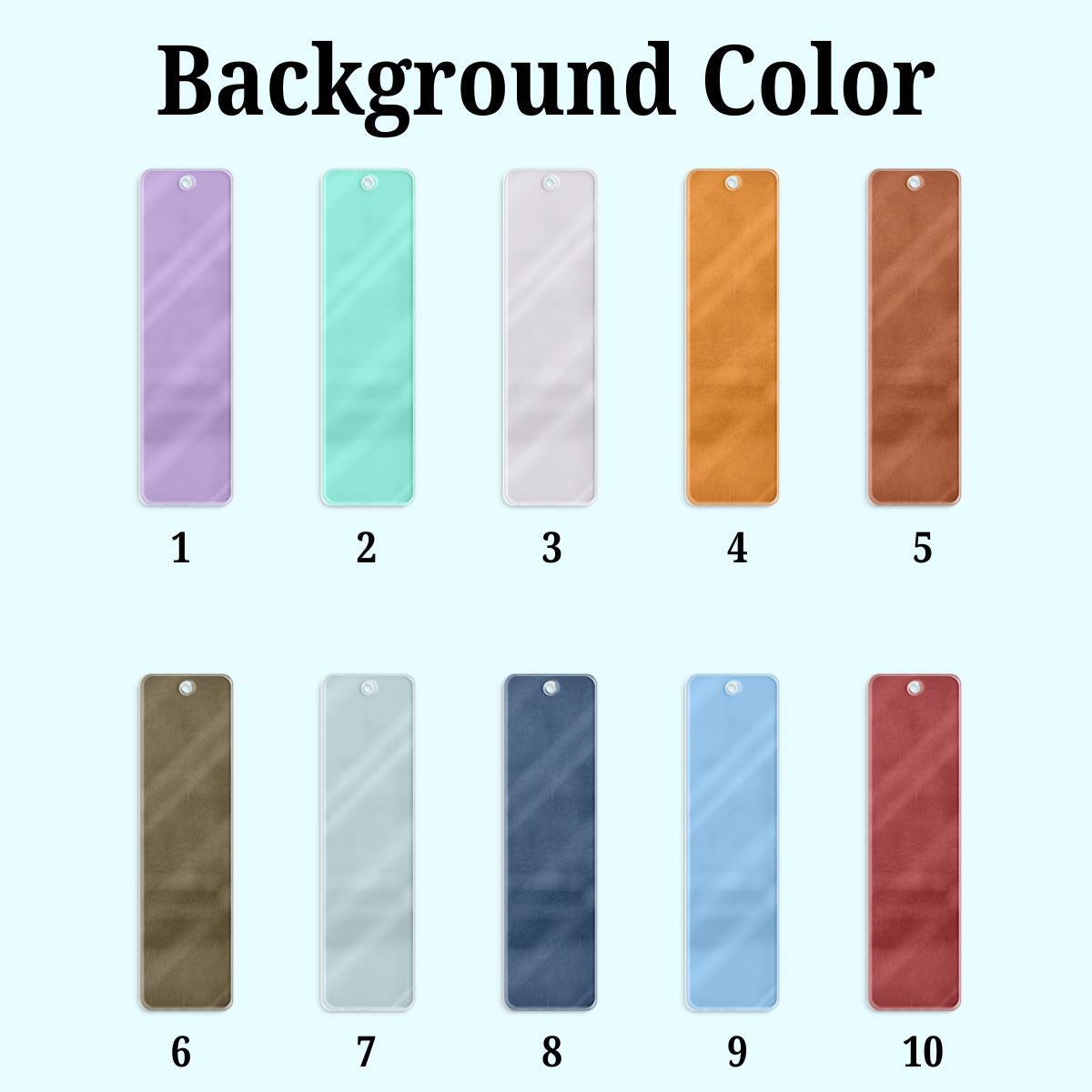 Flower Birth Month & Name - Personalized Acrylic Bookmark - Gift For Her, Gift For Sister, Bestie, Friend