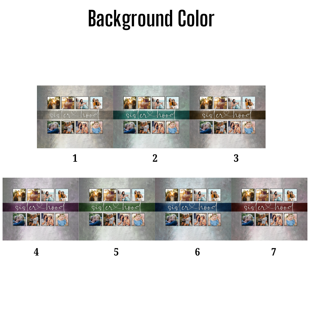 Sisterhood Custom Photo - Personalized Canvas - Gift For Sister